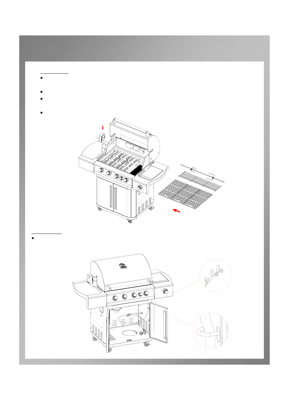 Assembly instructions | Permasteel PG-50410SRLB User Manual | Page 16 / 33