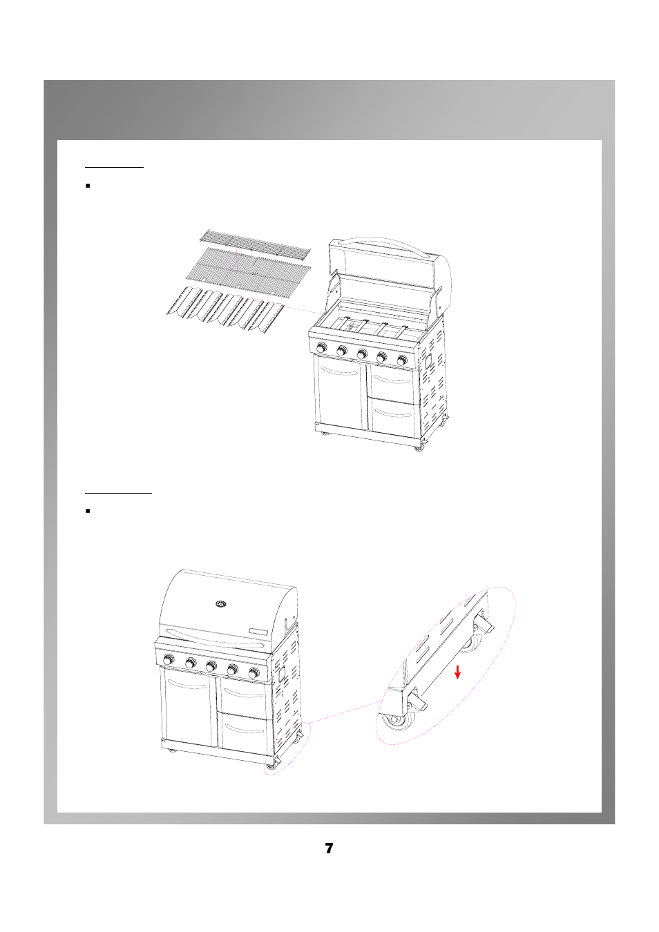 Assembly instructions | Permasteel PG-50506SRLA-SC User Manual | Page 10 / 26