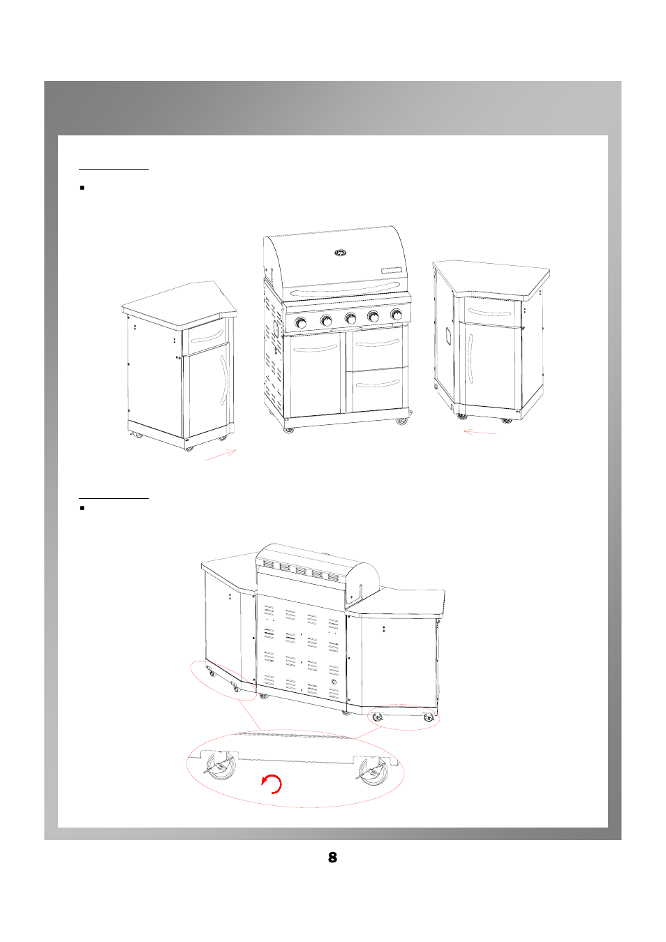 Assembly instructions | Permasteel PG-50506SRLA-SC User Manual | Page 11 / 26