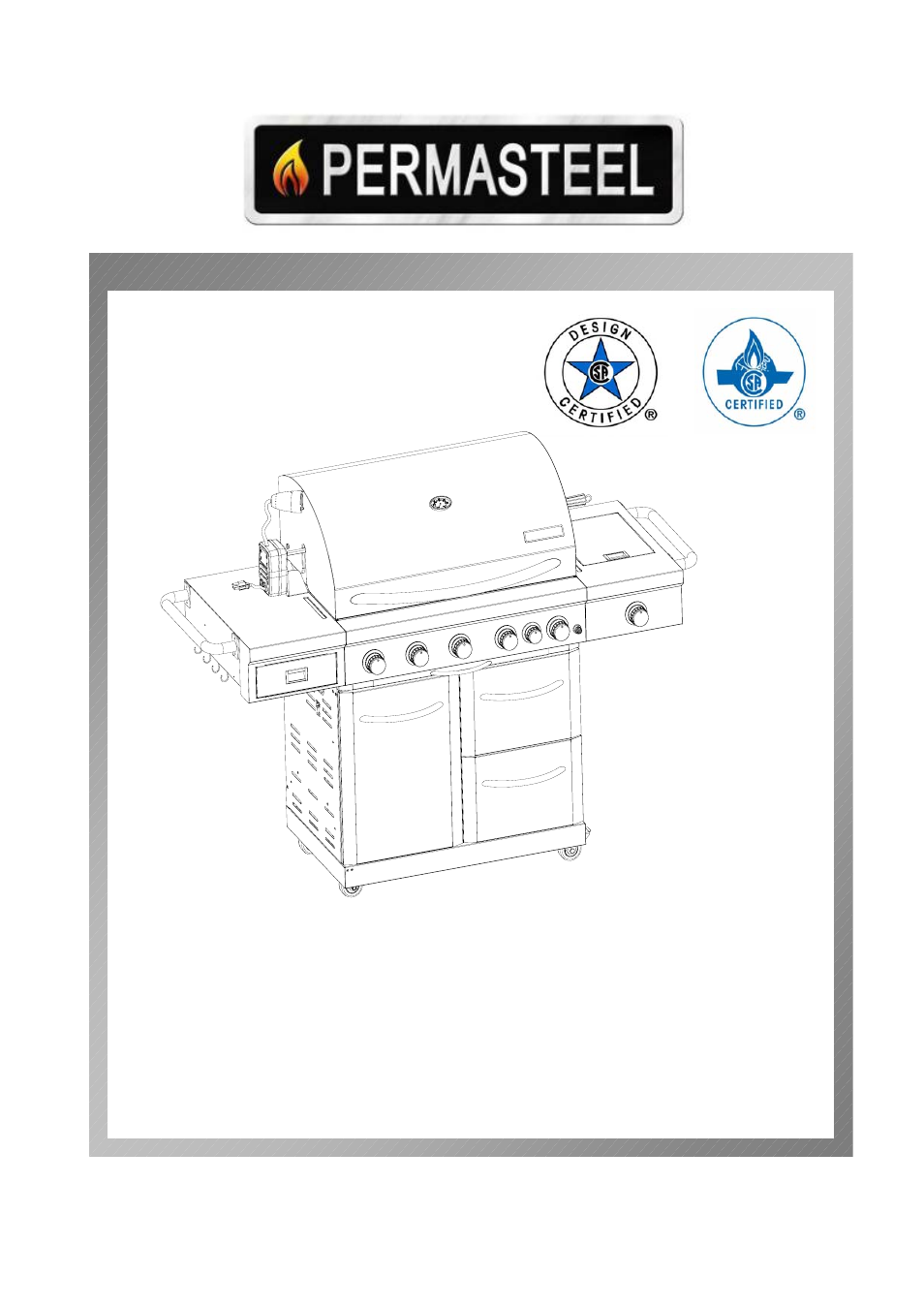 Permasteel PG-50506SRLA User Manual | 31 pages