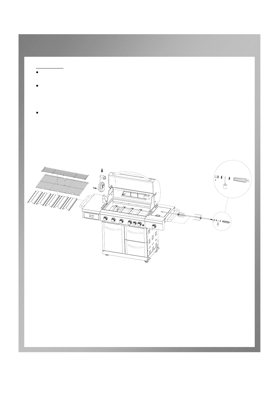 Assembly instructions | Permasteel PG-50506SRLA User Manual | Page 14 / 31