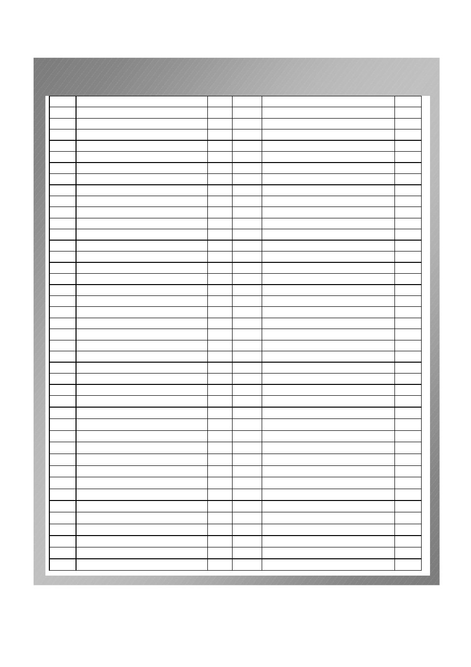 Grill parts list | Permasteel PG-50506SRLA User Manual | Page 6 / 31