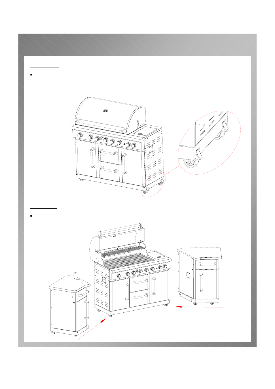 Assembly instructions | Permasteel PG-50601SRL(N) User Manual | Page 18 / 37