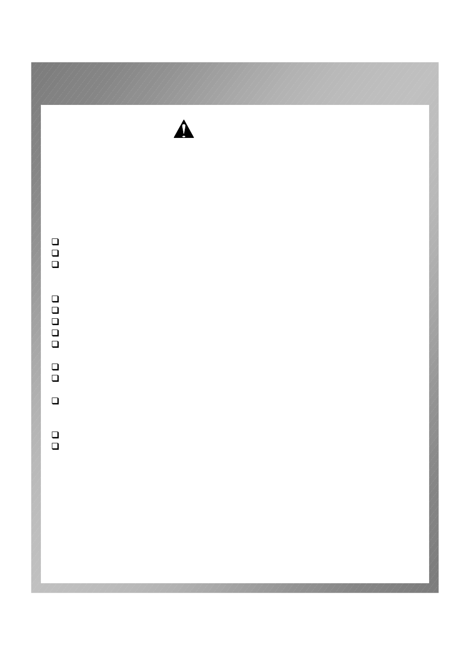 Final installation checklist, Warning | Permasteel PG-50601SRL(N) User Manual | Page 28 / 37