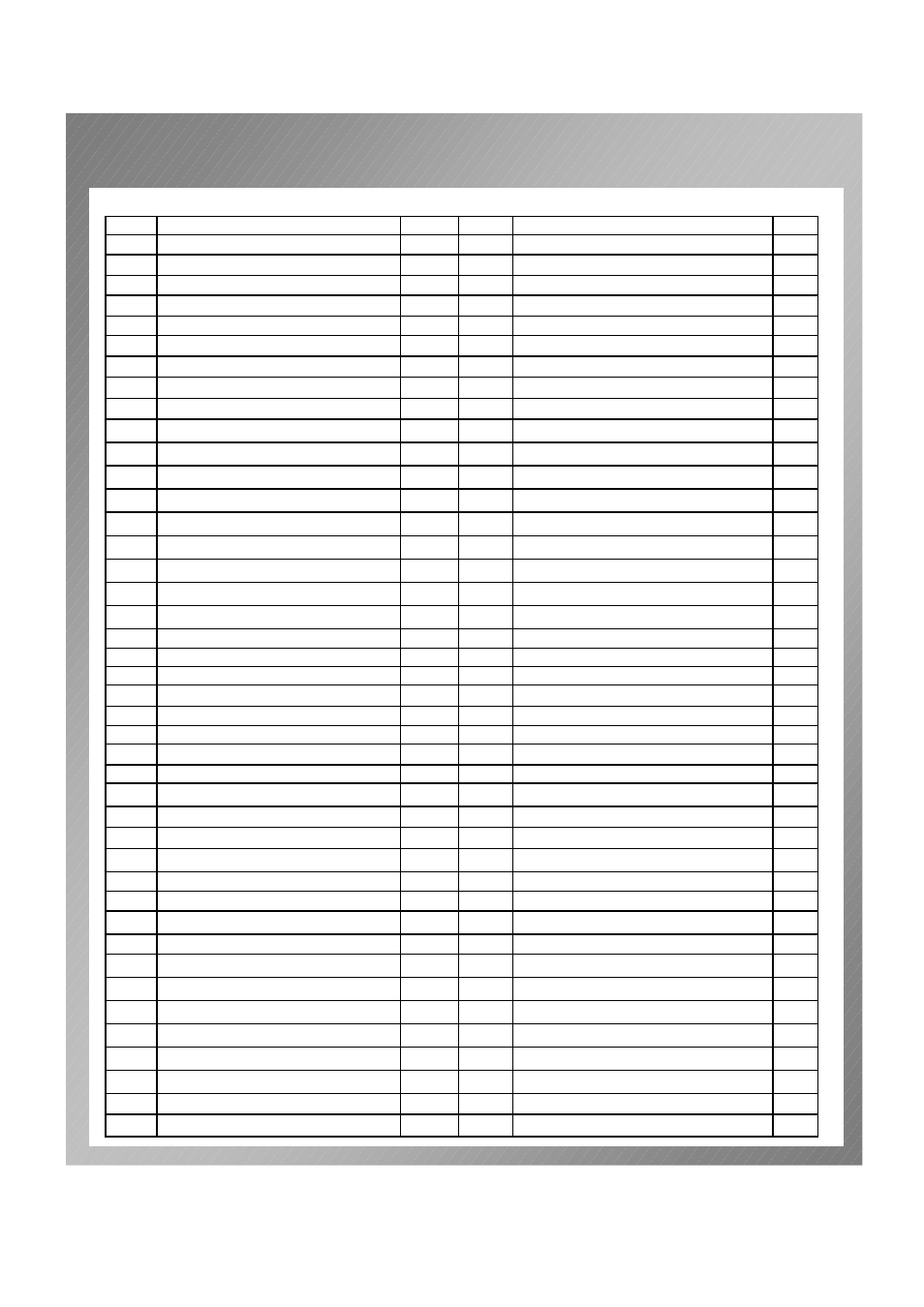 Grill parts list | Permasteel PG-50601SRL(N) User Manual | Page 6 / 37