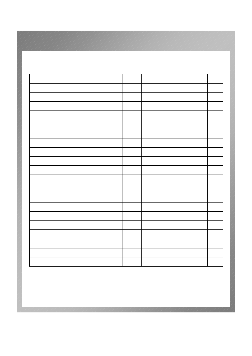 Grill parts list | Permasteel PG-4030000L User Manual | Page 5 / 19