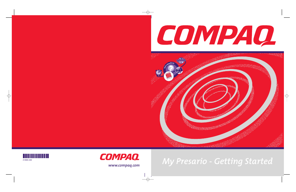 Compaq Presario User Manual | 96 pages