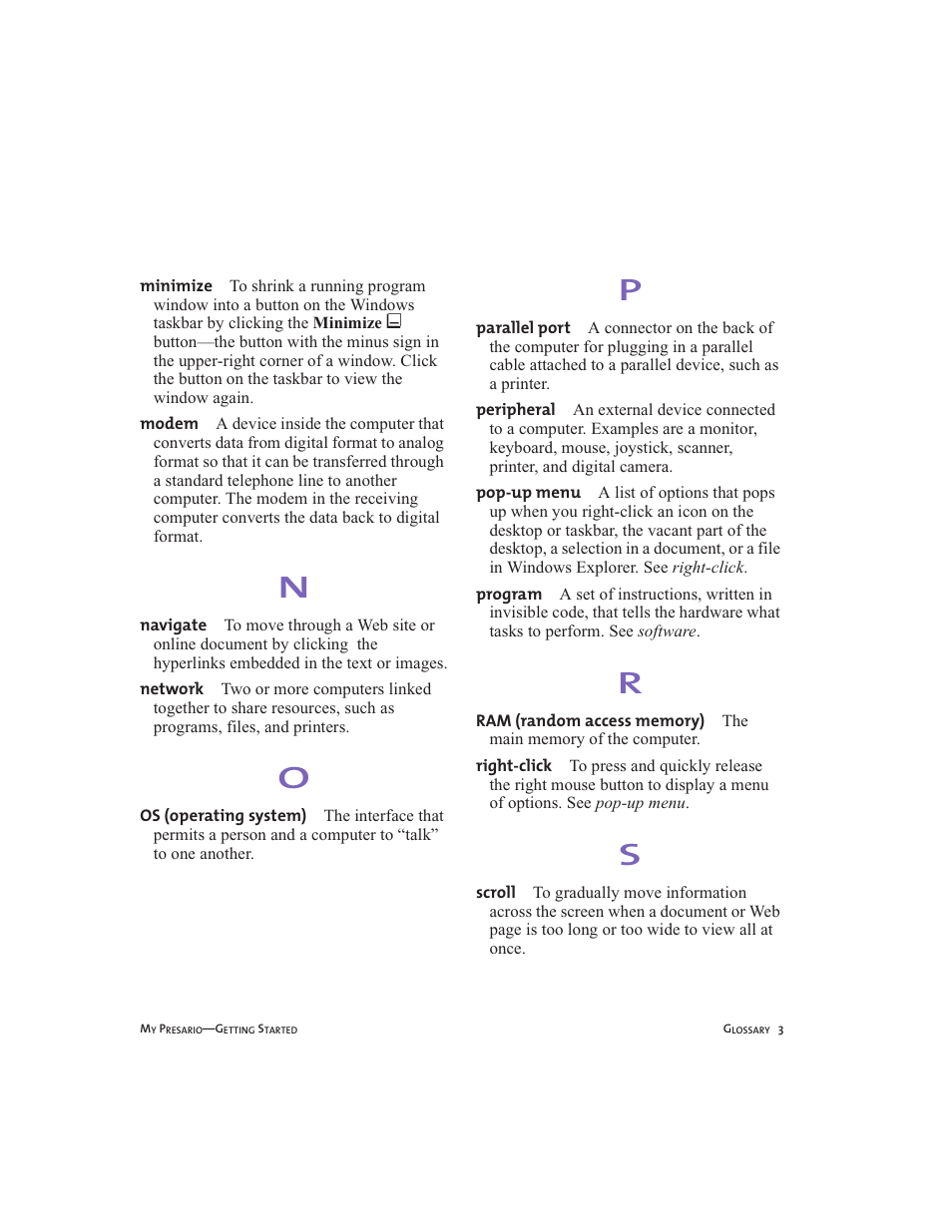 Compaq Presario User Manual | Page 88 / 96