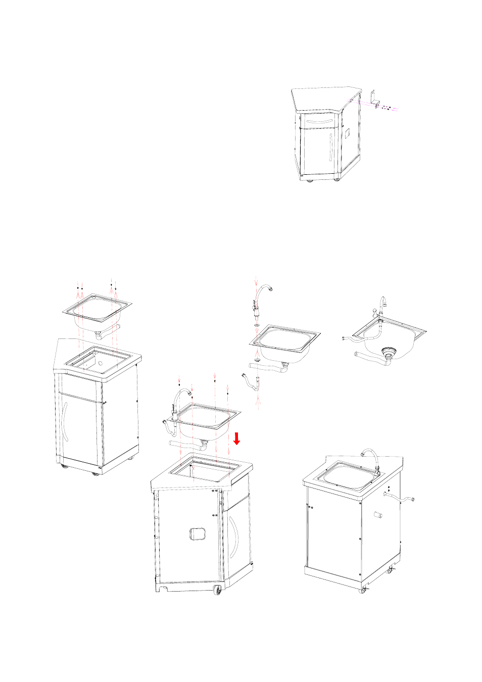 Assemble steps | Permasteel PS-SC01 User Manual | Page 4 / 5