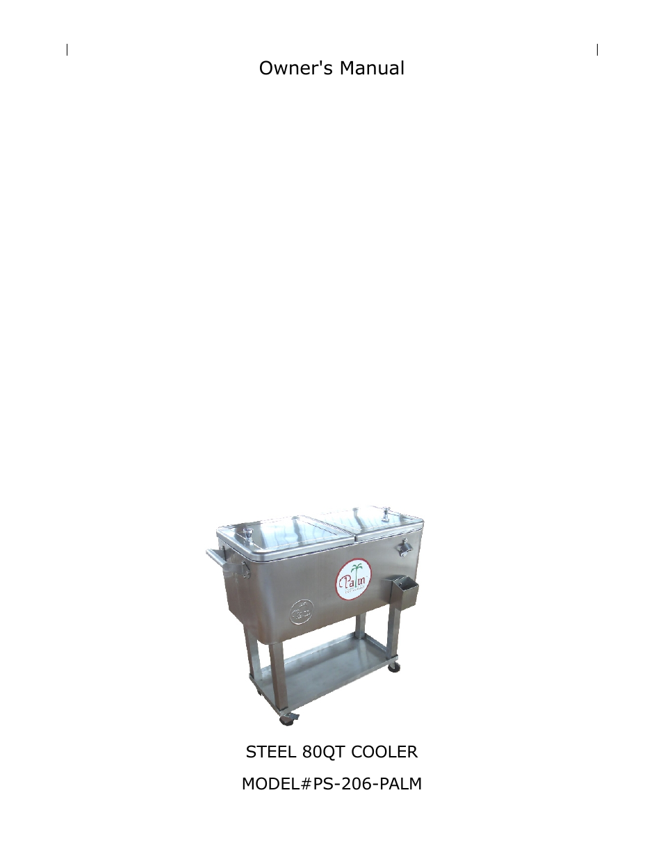 Permasteel PS-206-PALM User Manual | 2 pages