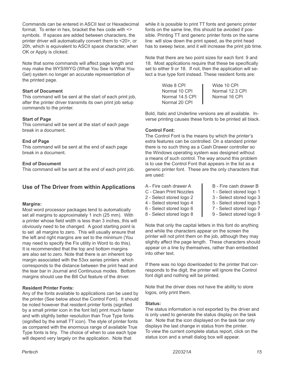 Logo download utility | Pertech 5300 Series User Manual | Page 22 / 41
