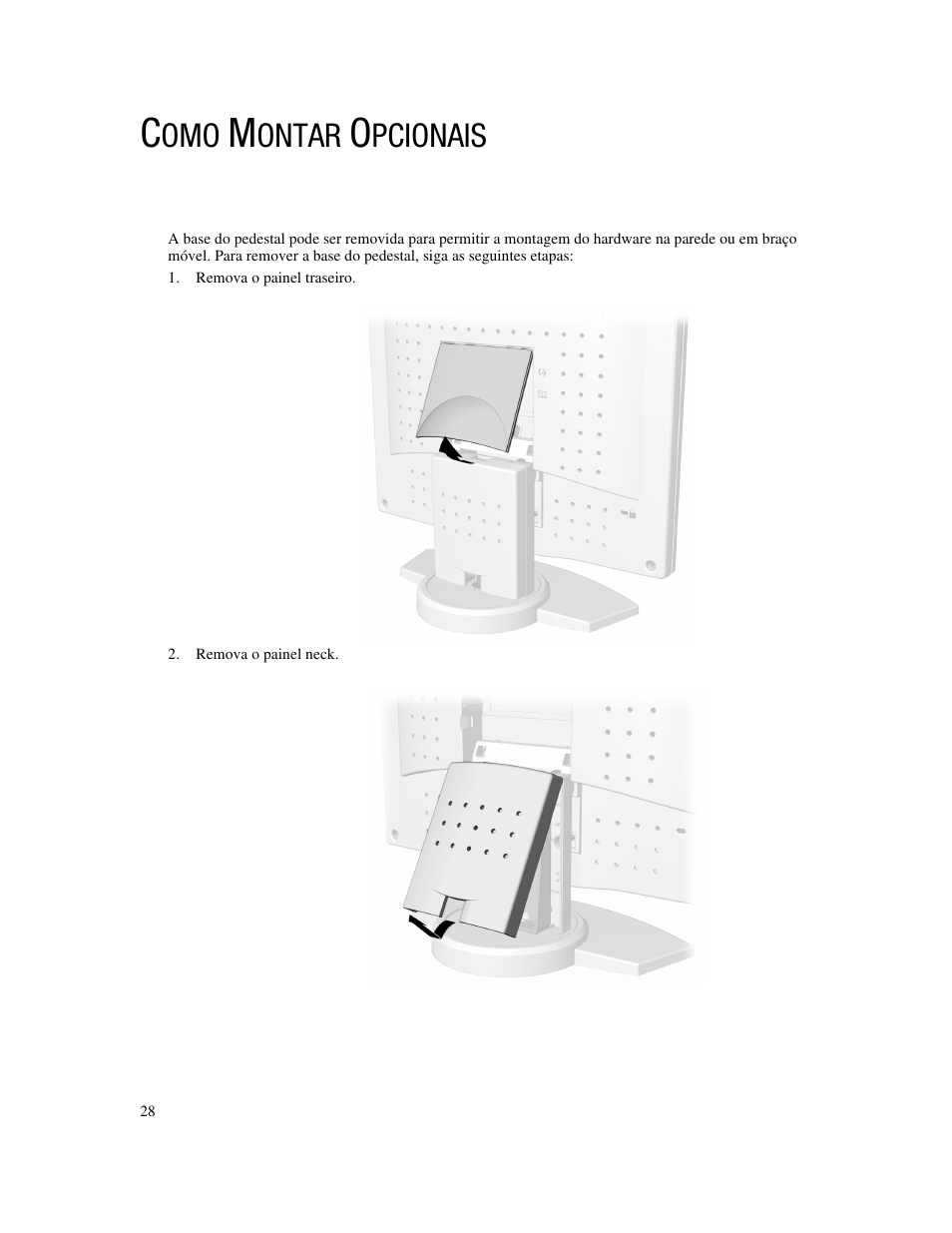 Ontar, Pcionais | Compaq FP745A User Manual | Page 30 / 66