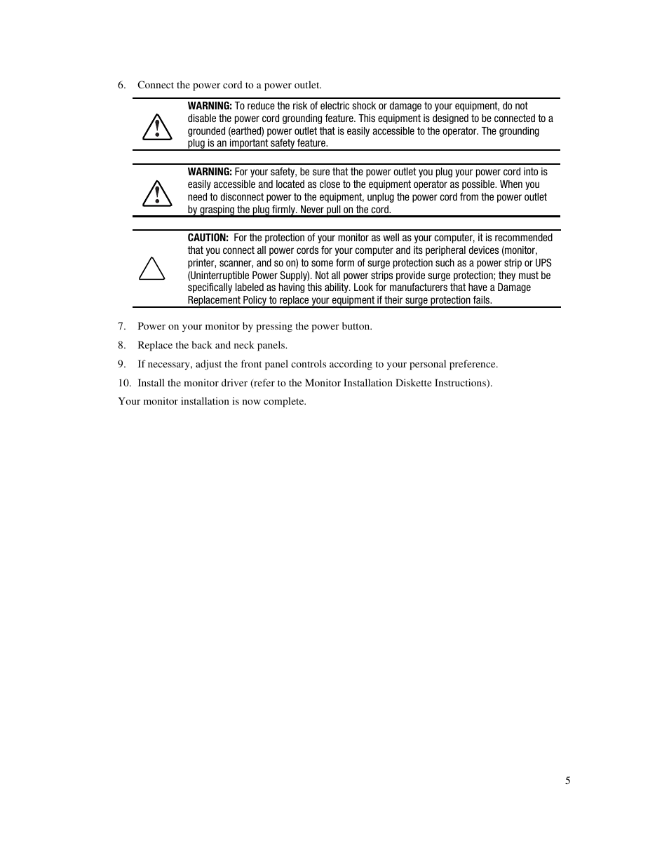 Compaq FP745A User Manual | Page 7 / 66