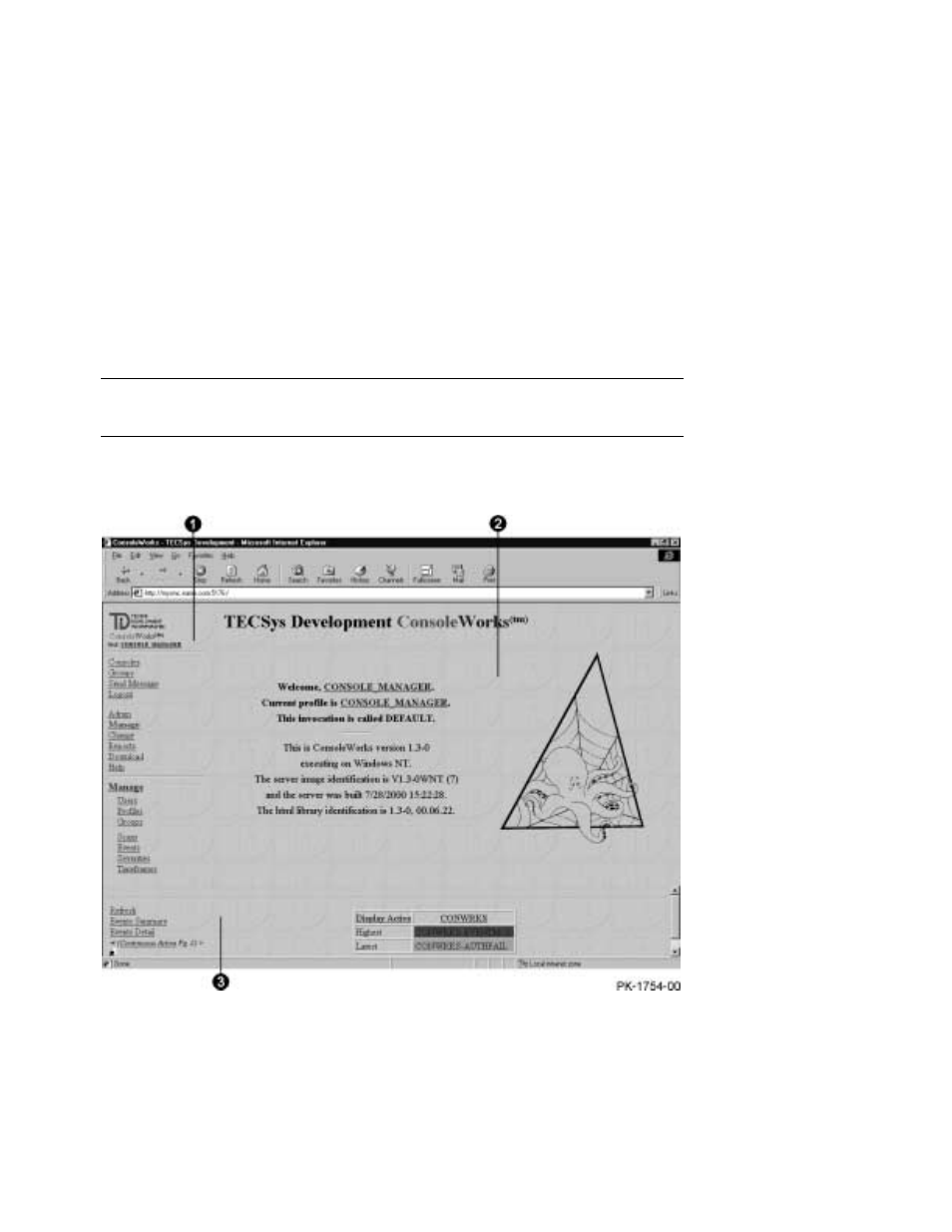 3 consoleworks screen | Compaq GS320 User Manual | Page 108 / 290
