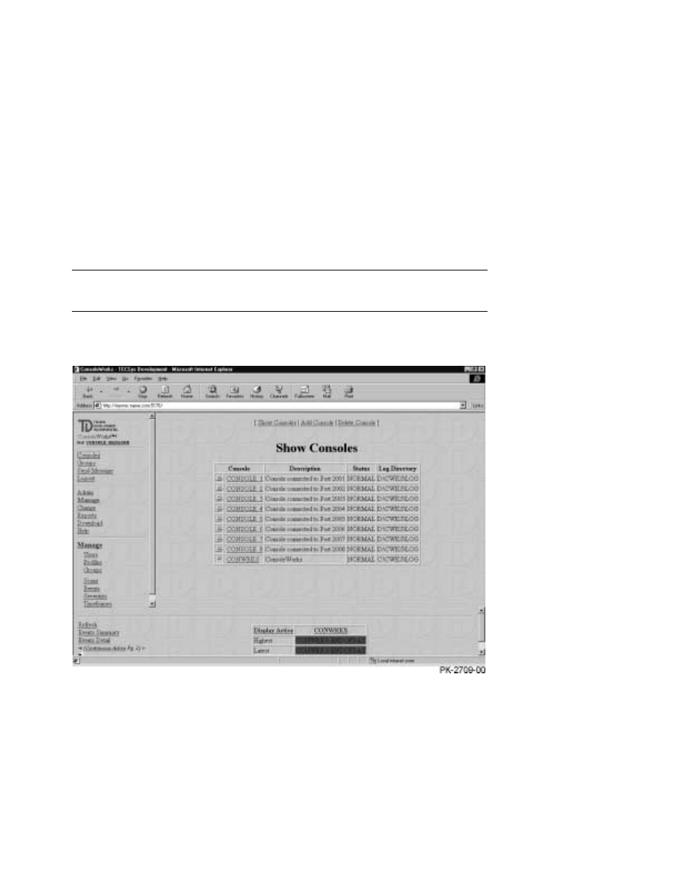 4 managing consoles | Compaq GS320 User Manual | Page 110 / 290