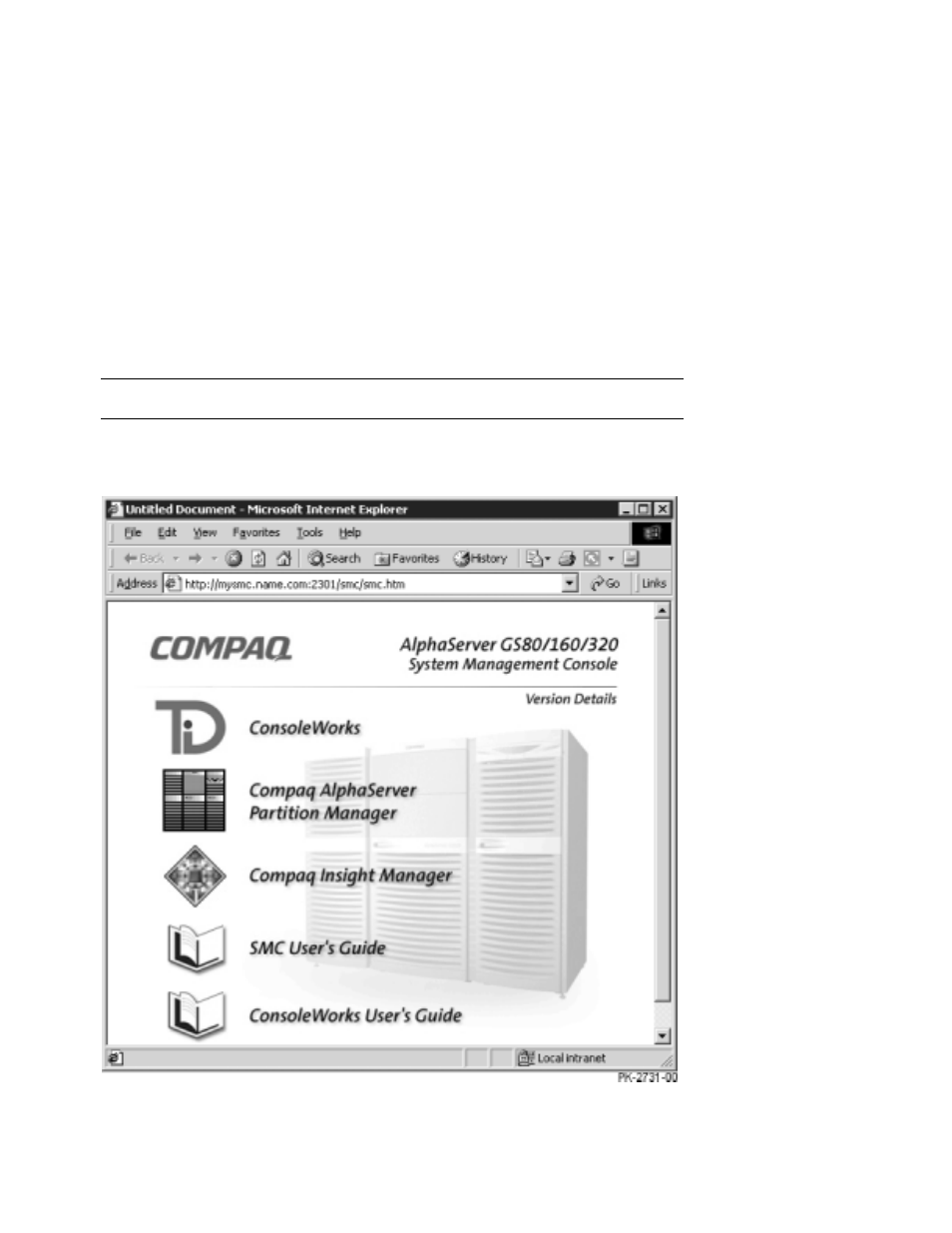 1 starting capm | Compaq GS320 User Manual | Page 166 / 290