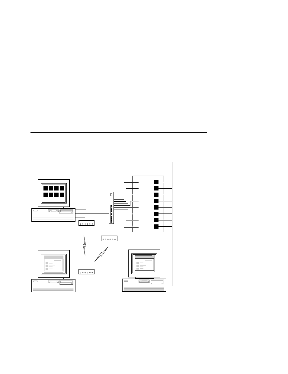 1 system management console overview, Figure 1–1 system management console | Compaq GS320 User Manual | Page 22 / 290