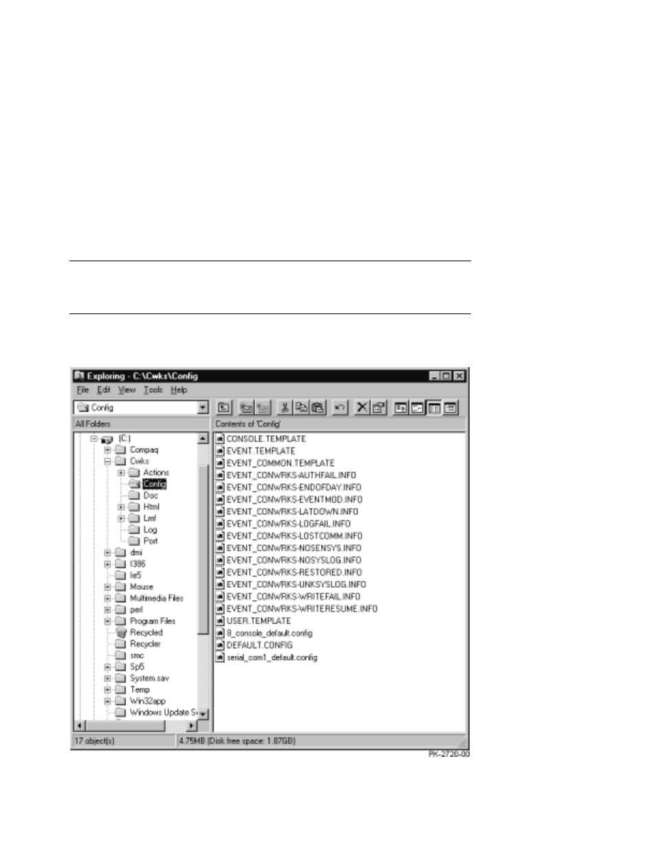 8 replace the consoleworks configuration file | Compaq GS320 User Manual | Page 84 / 290