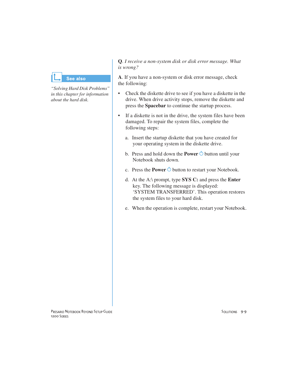 Compaq 1200 User Manual | Page 115 / 158