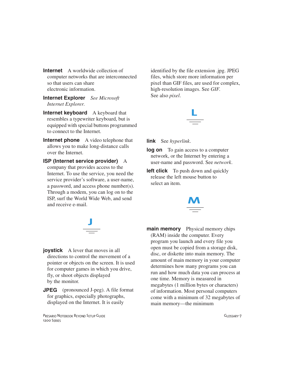 Compaq 1200 User Manual | Page 141 / 158