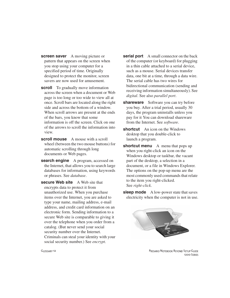 Compaq 1200 User Manual | Page 146 / 158