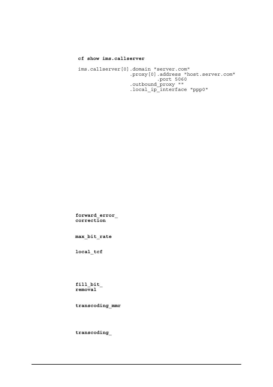 3 ims media codec, 1 t.38 settings, Ims media codec | Compaq W25 User Manual | Page 12 / 20