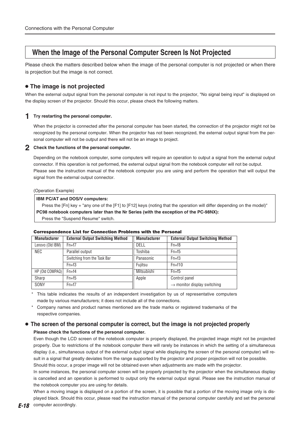 Compaq iP-60E User Manual | Page 19 / 50