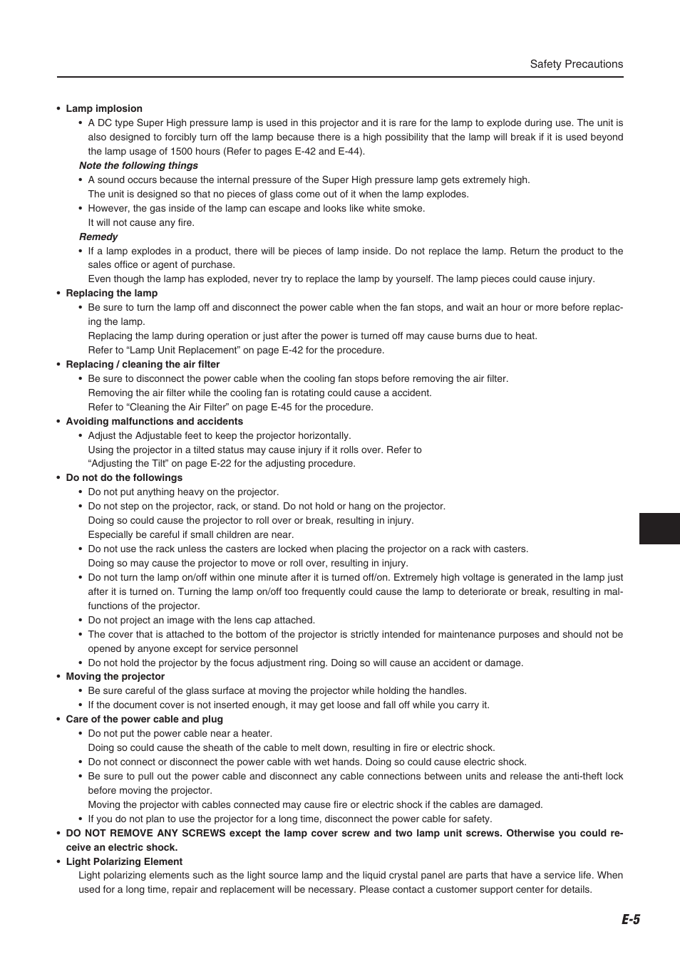 Compaq iP-60E User Manual | Page 6 / 50