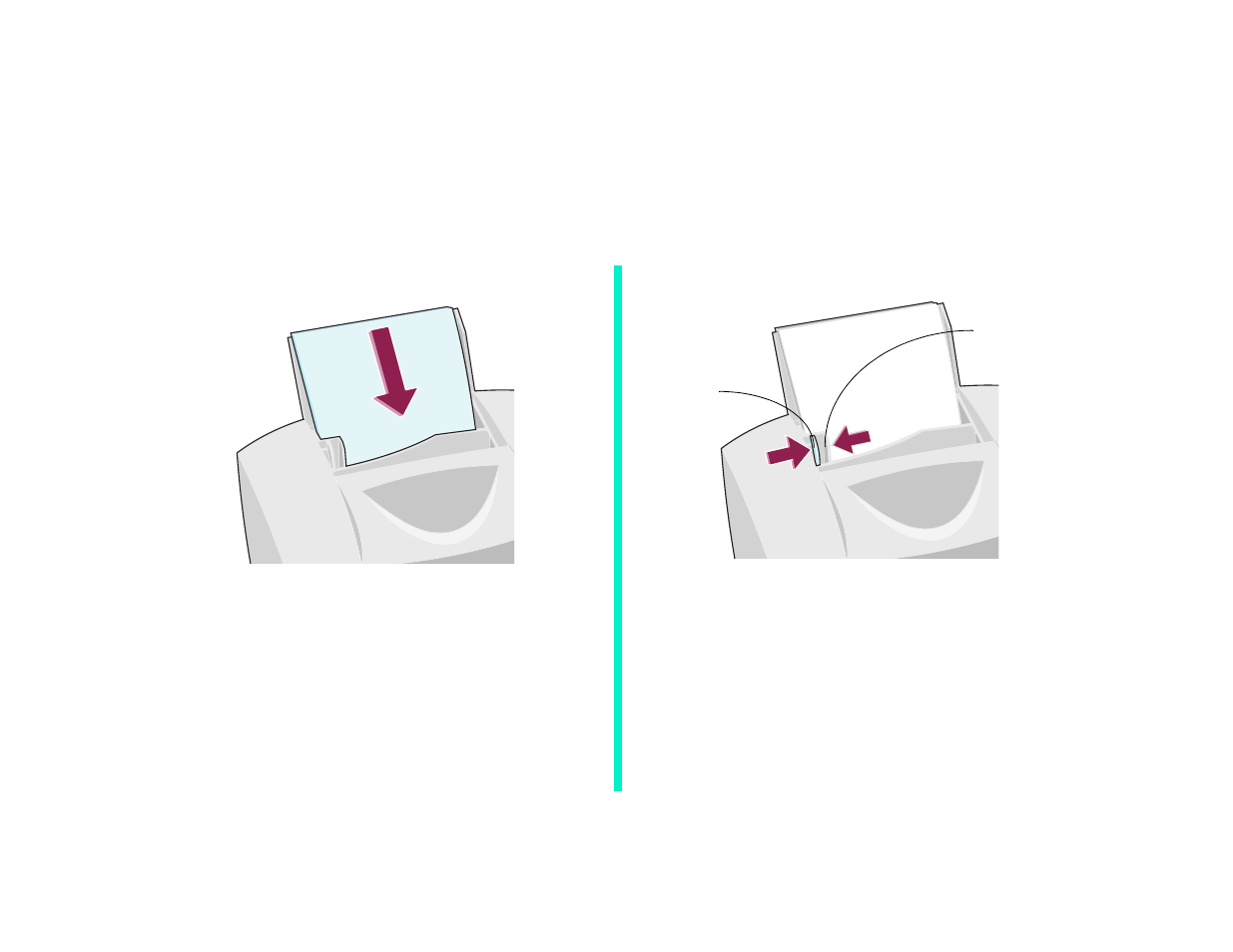 5c. adjust the paper guide | Compaq IJ750 User Manual | Page 7 / 9