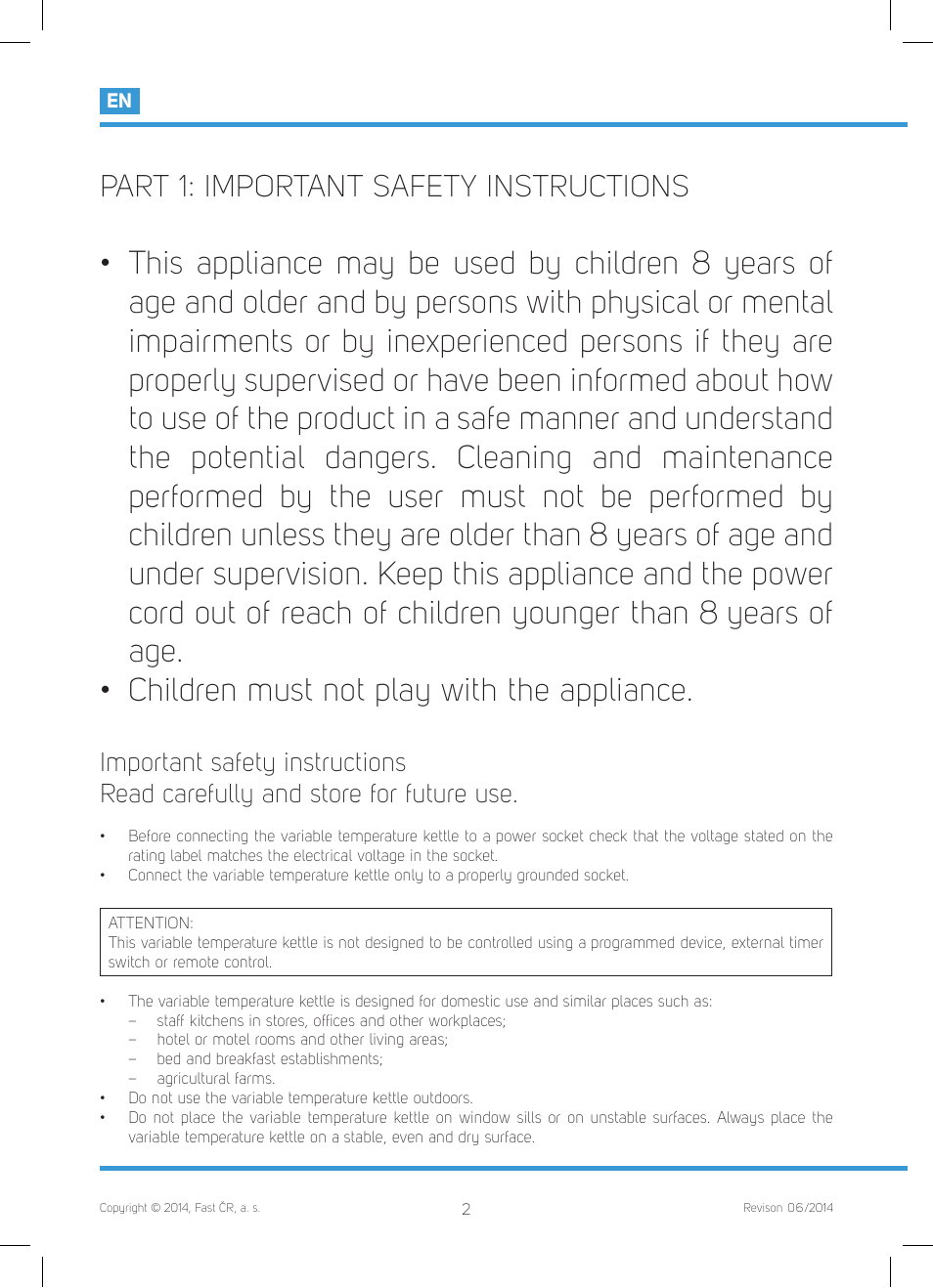 Part 1: important safety instructions | Philco PHWK 2012 User Manual | Page 4 / 48