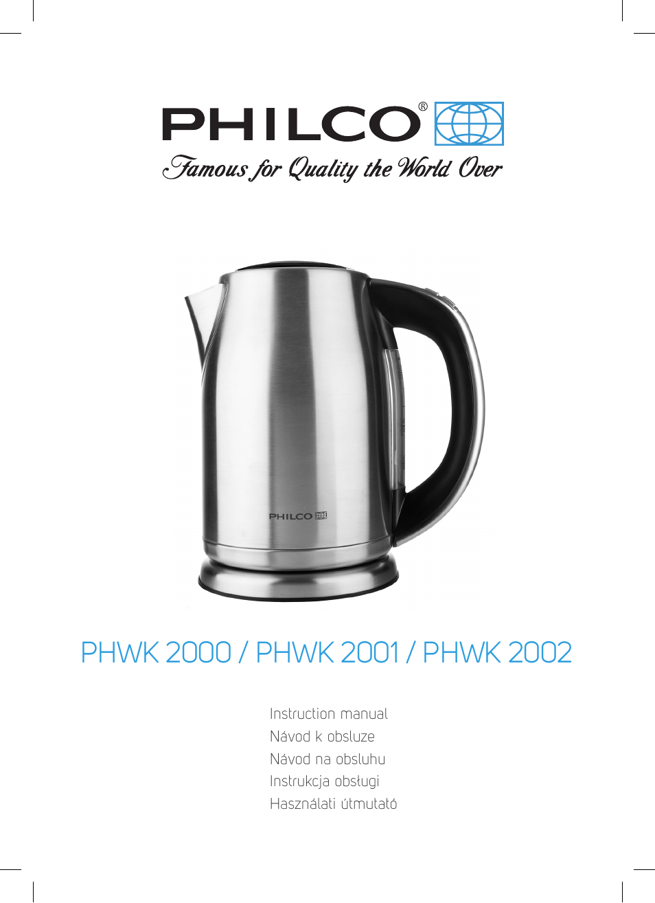 Philco PHWK 2002 User Manual | 52 pages