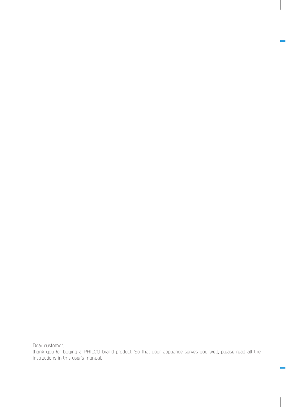 Philco PHWK 2002 User Manual | Page 2 / 52