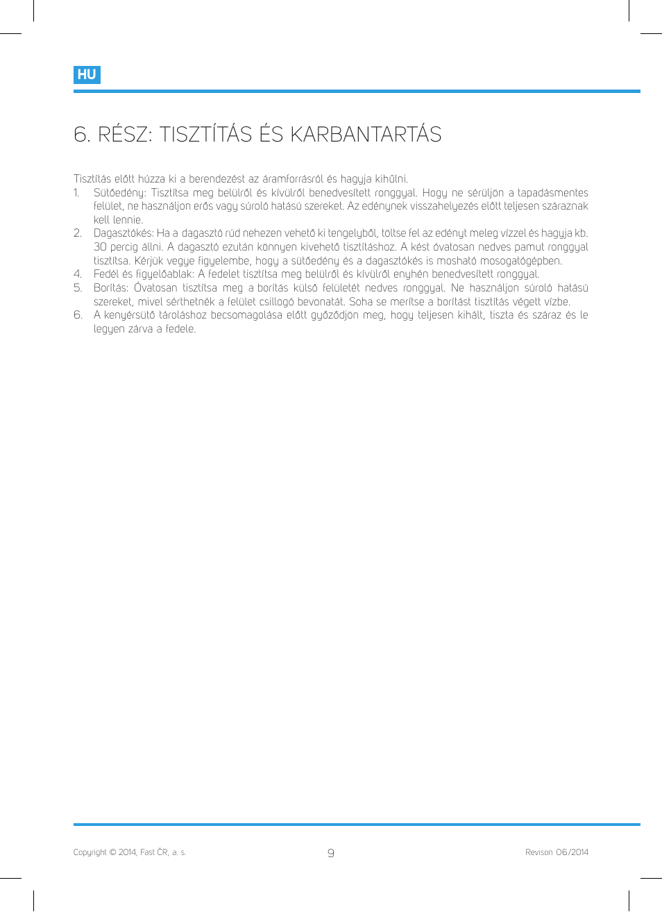 Rész: tisztítás és karbantartás | Philco PHBM 7000 User Manual | Page 62 / 88