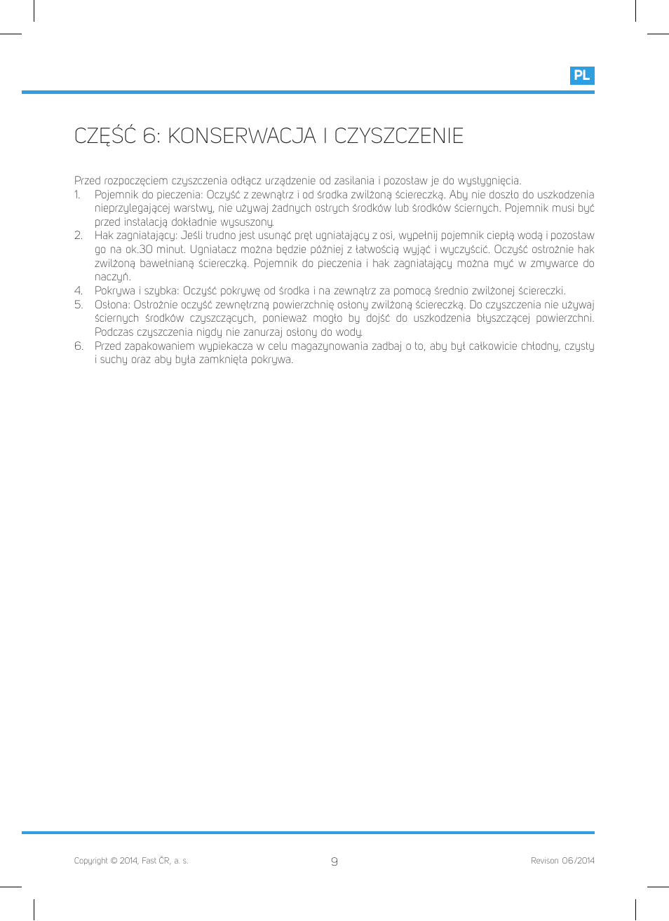 Część 6: konserwacja i czyszczenie | Philco PHBM 7000 User Manual | Page 79 / 88