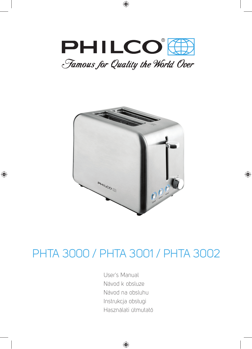 Philco PHTA 3000 User Manual | 42 pages