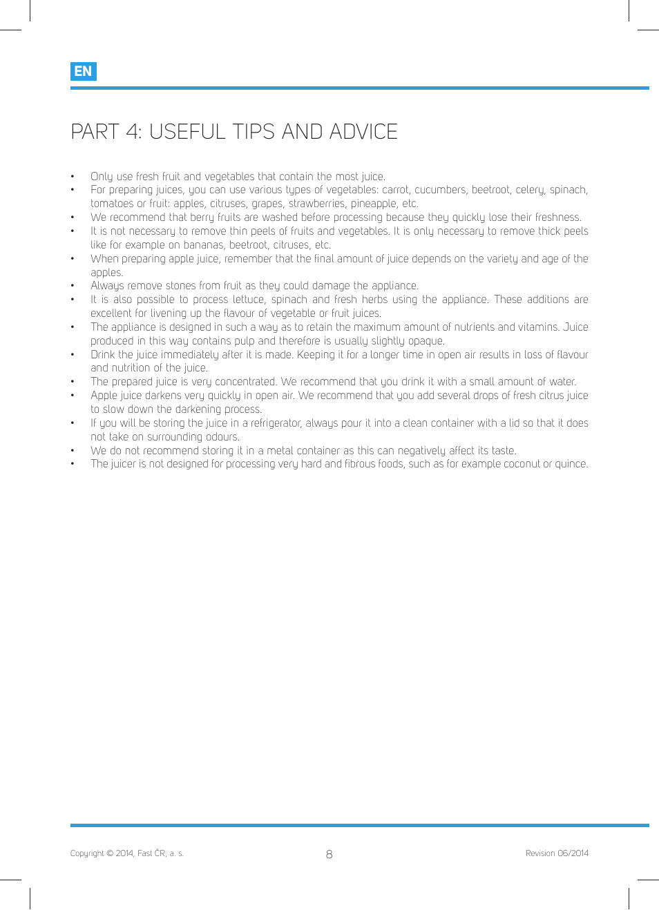 Part 4: useful tips and advice | Philco PHJE 5020 User Manual | Page 10 / 60