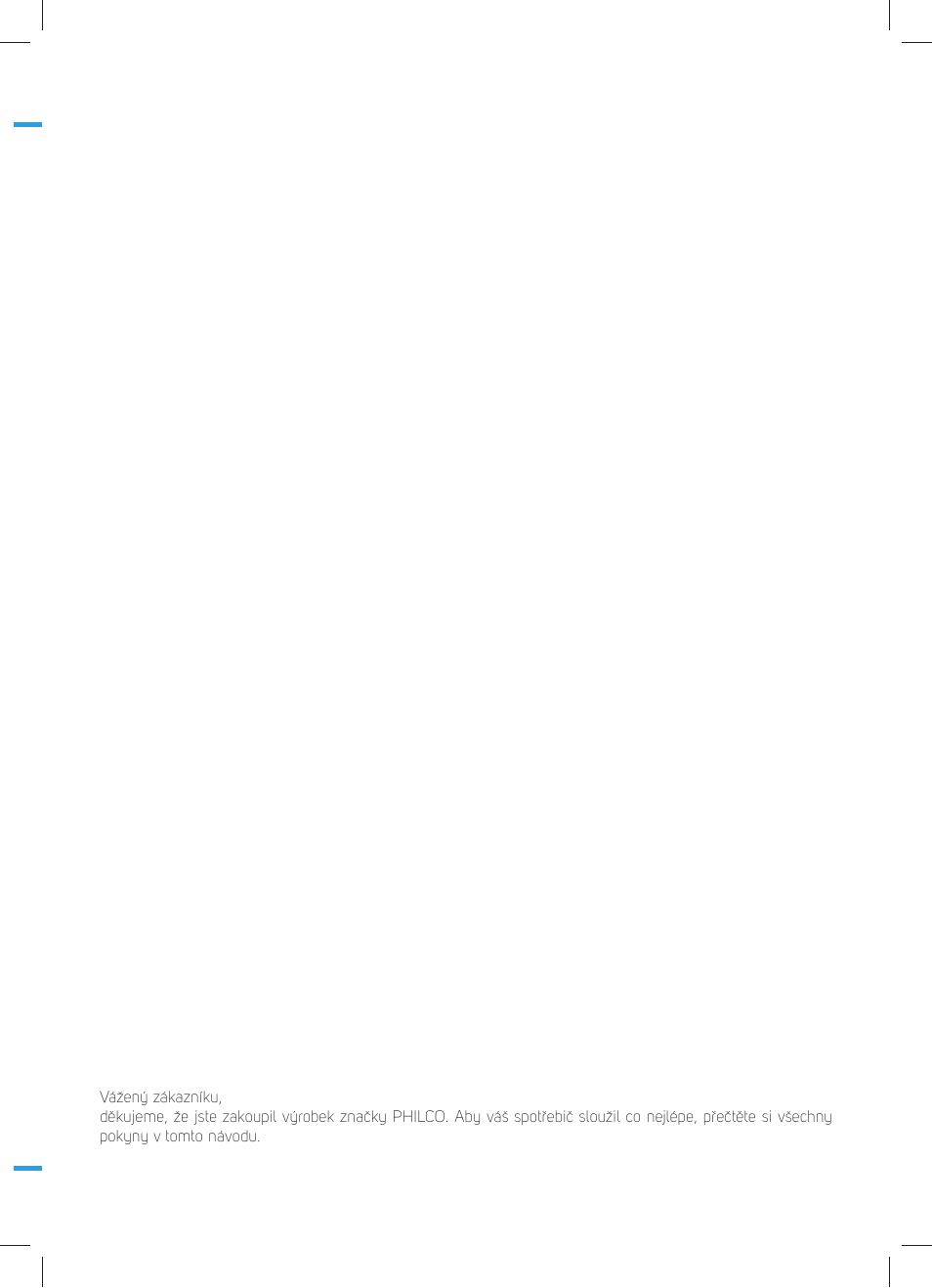 Philco PHJE 5020 User Manual | Page 13 / 60