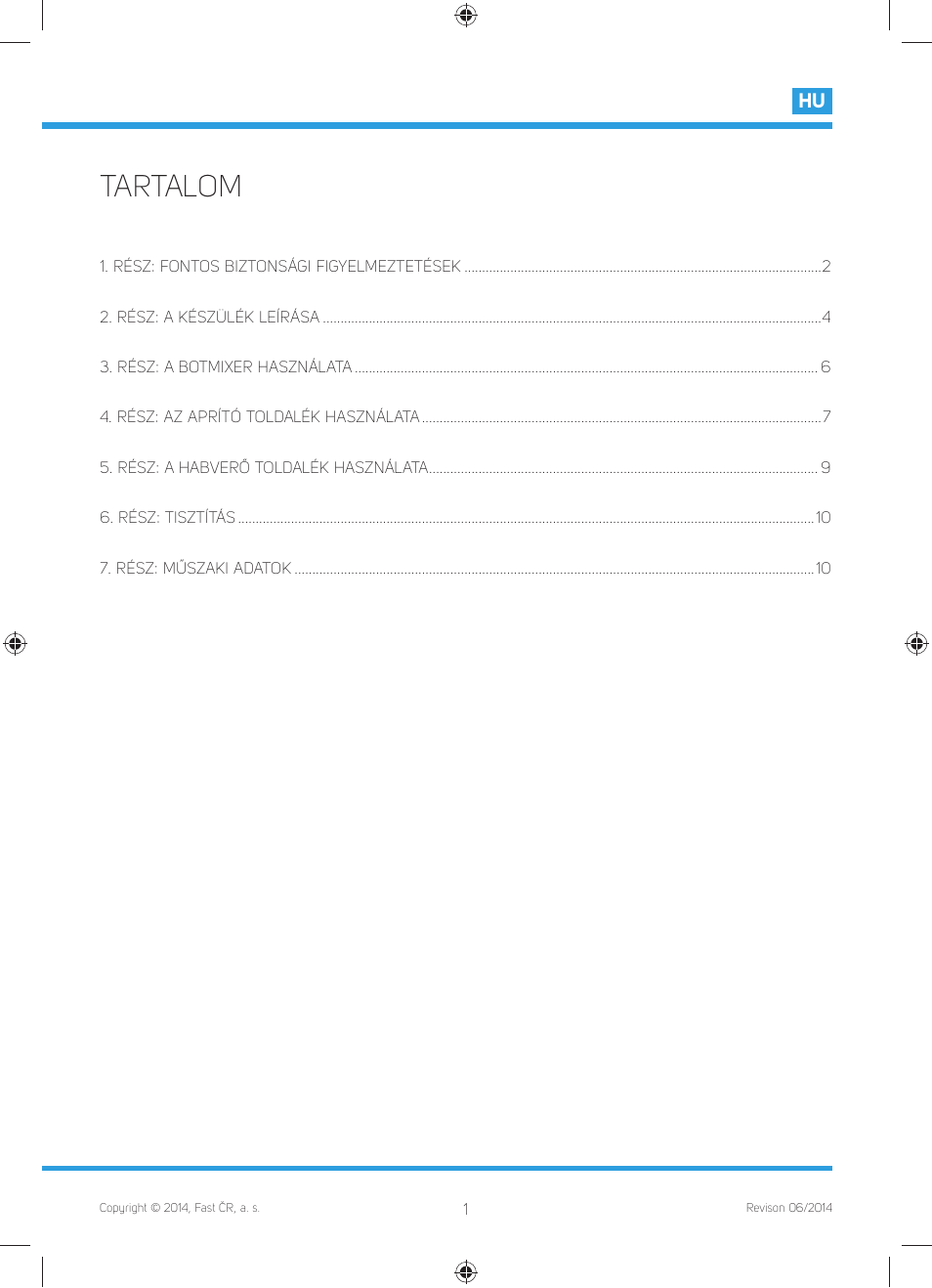 Tartalom | Philco PHHB 6603 User Manual | Page 39 / 62