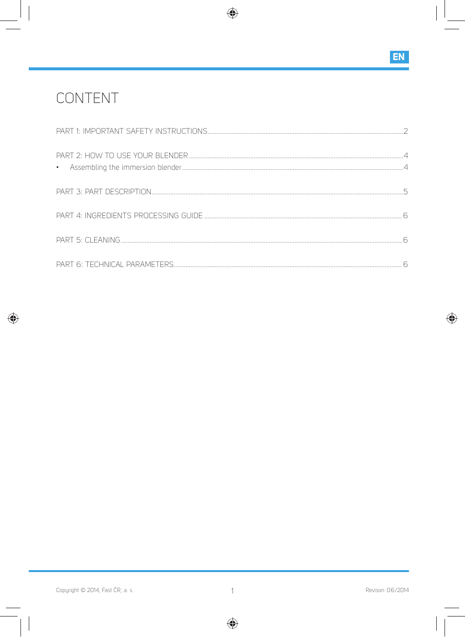 Content | Philco PHHB 6601 User Manual | Page 3 / 44