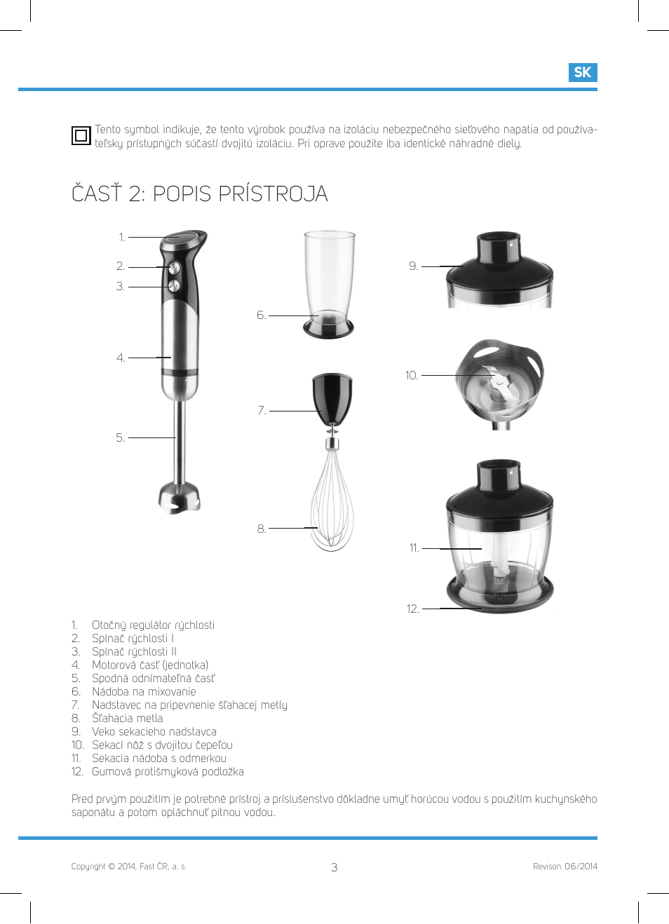 Časť 2: popis prístroja | Philco PHHB 6611 User Manual | Page 23 / 48