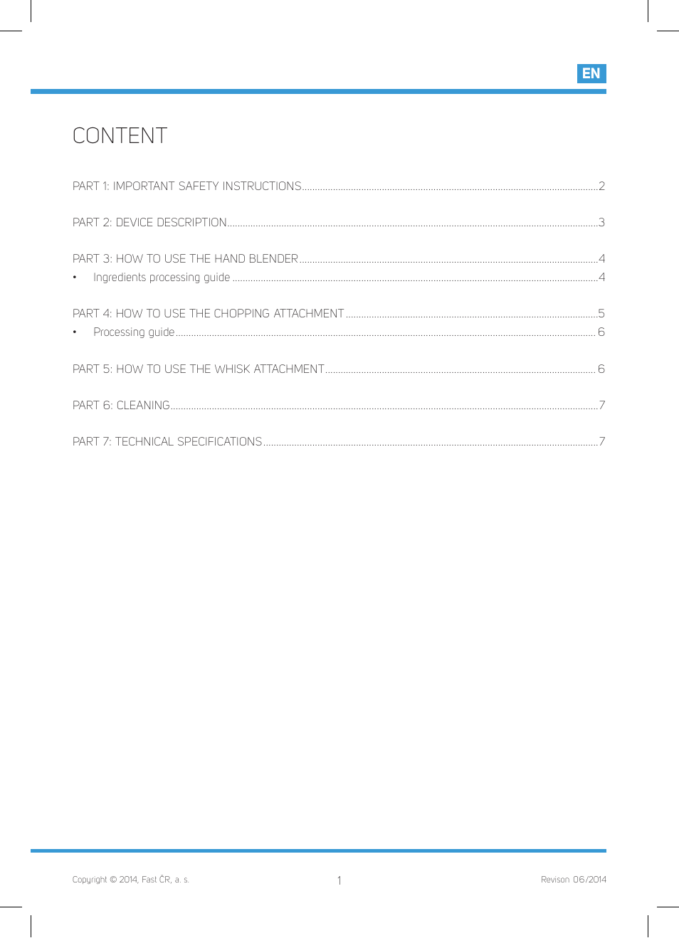 Content | Philco PHHB 6611 User Manual | Page 3 / 48