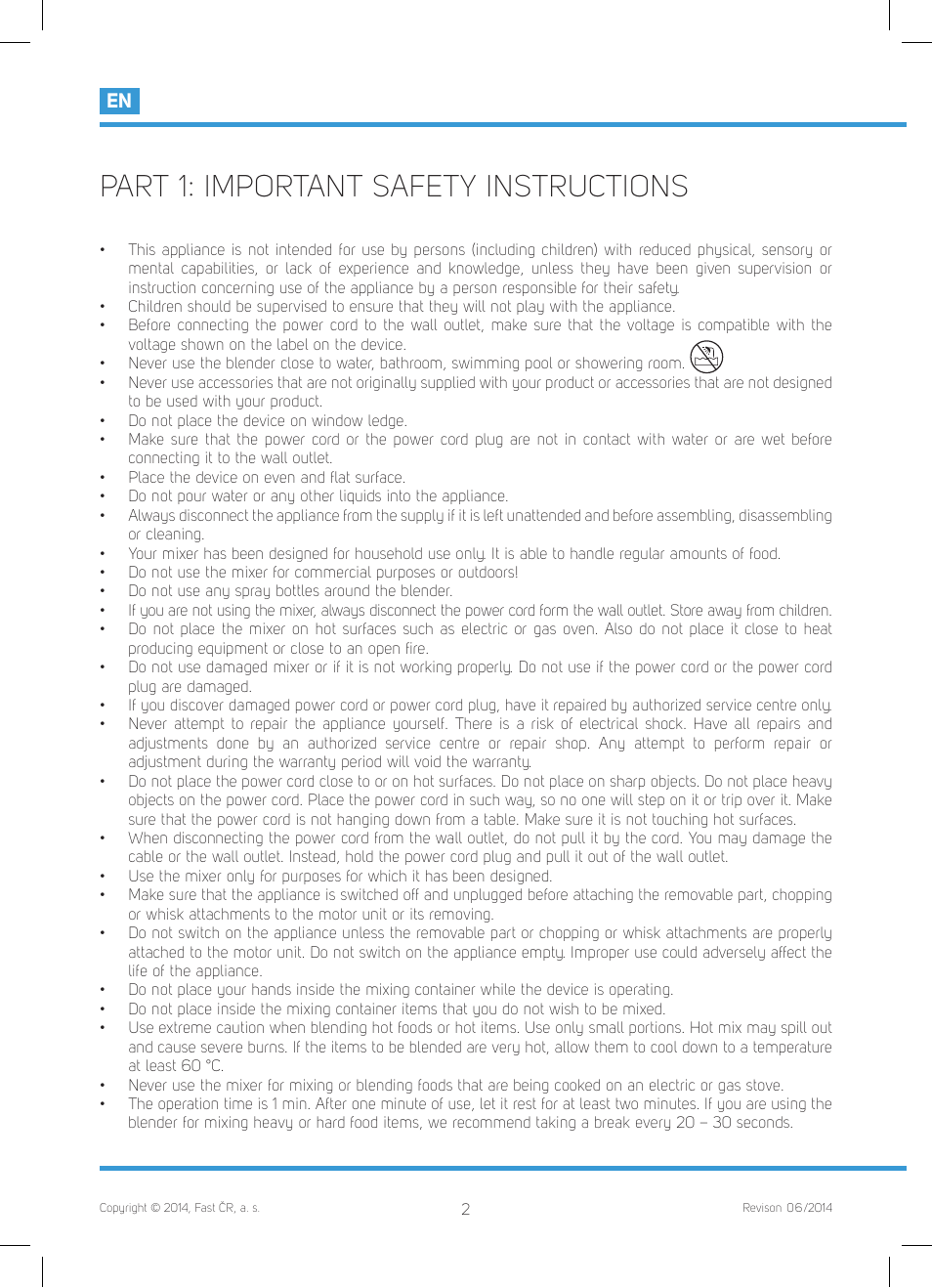 Part 1: important safety instructions | Philco PHHB 6611 User Manual | Page 4 / 48
