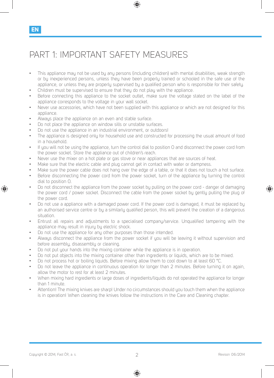 Part 1: important safety measures | Philco PHTB 6001 User Manual | Page 4 / 42