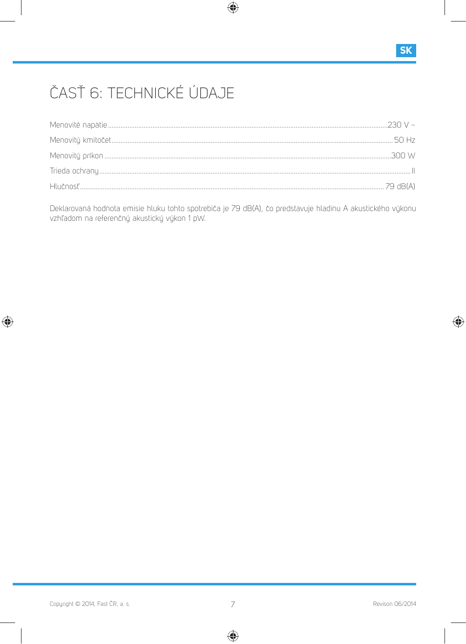 Časť 6: technické údaje | Philco PHHM 6301 User Manual | Page 27 / 48