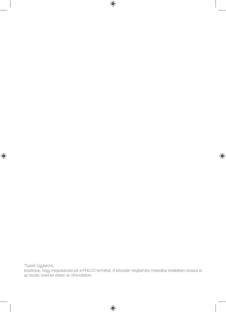 Philco PHHM 6301 User Manual | Page 29 / 48
