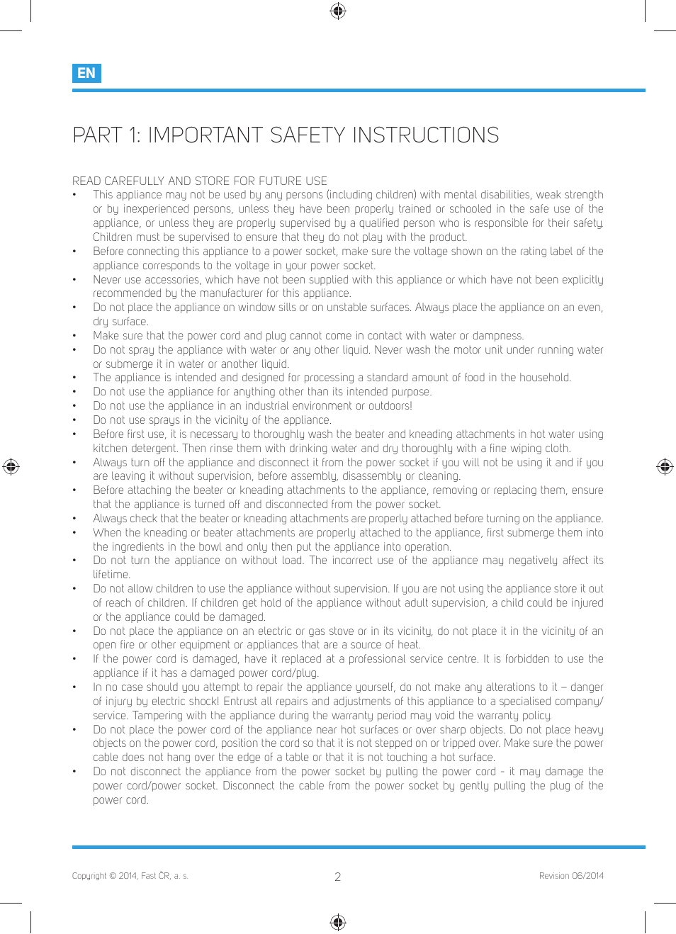 Part 1: important safety instructions | Philco PHHM 6301 User Manual | Page 4 / 48