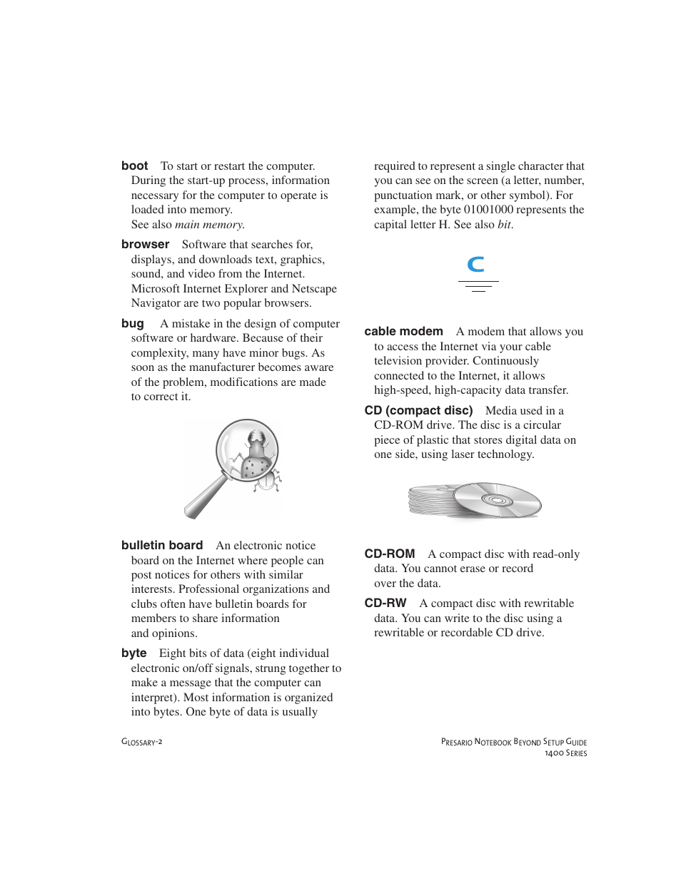 Compaq 1400 User Manual | Page 142 / 164