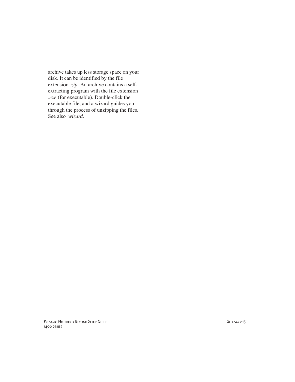 Compaq 1400 User Manual | Page 155 / 164
