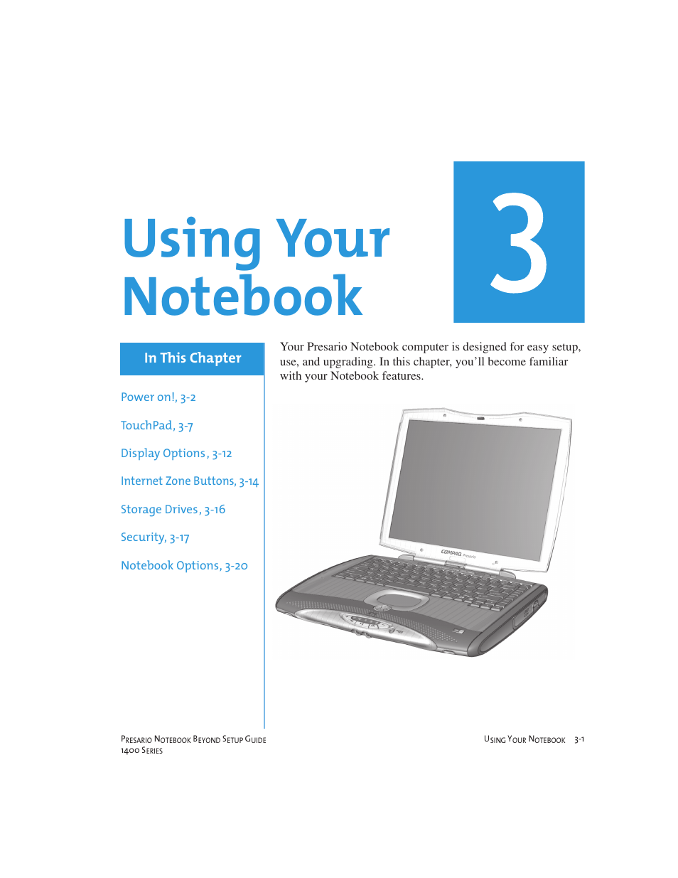 Compaq 1400 User Manual | Page 21 / 164