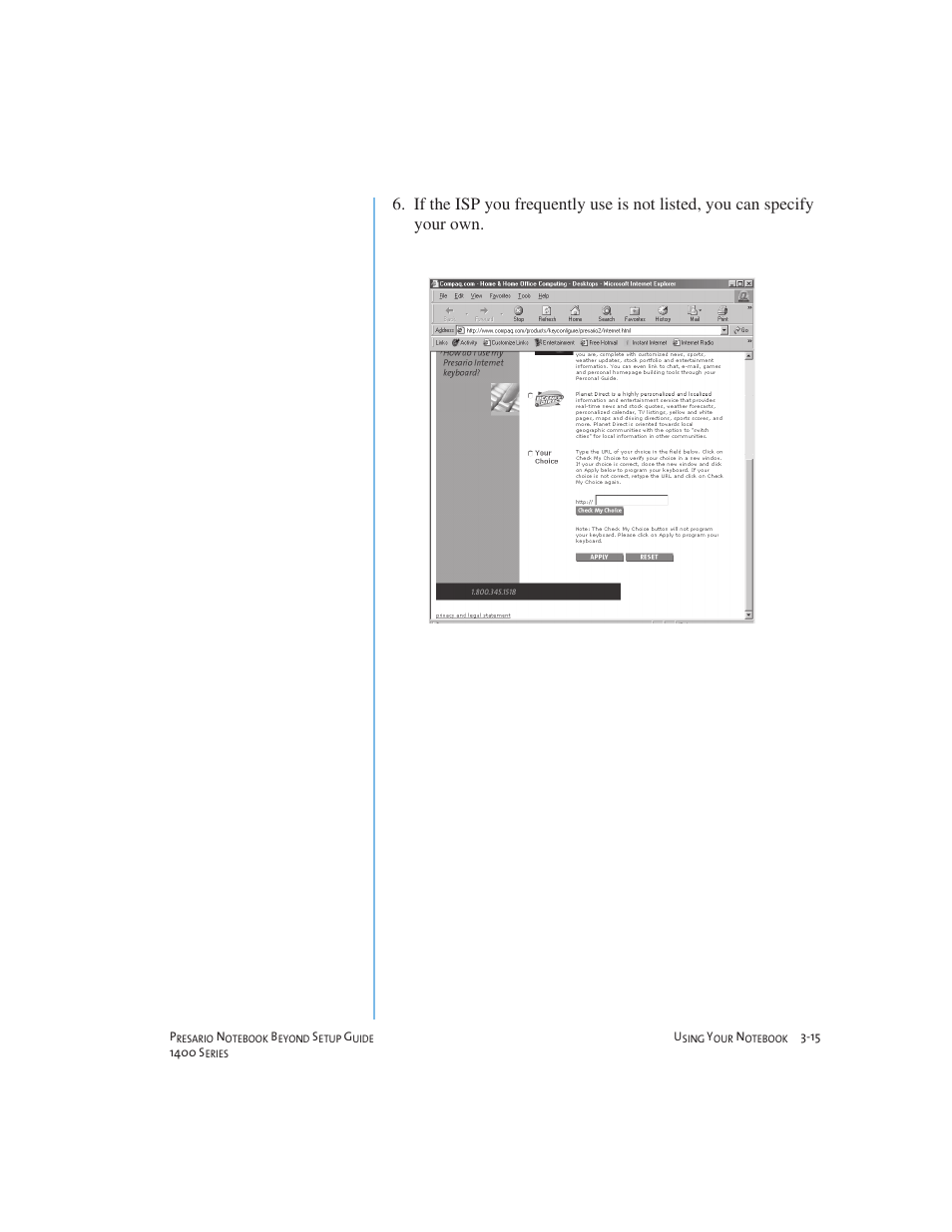 Compaq 1400 User Manual | Page 35 / 164